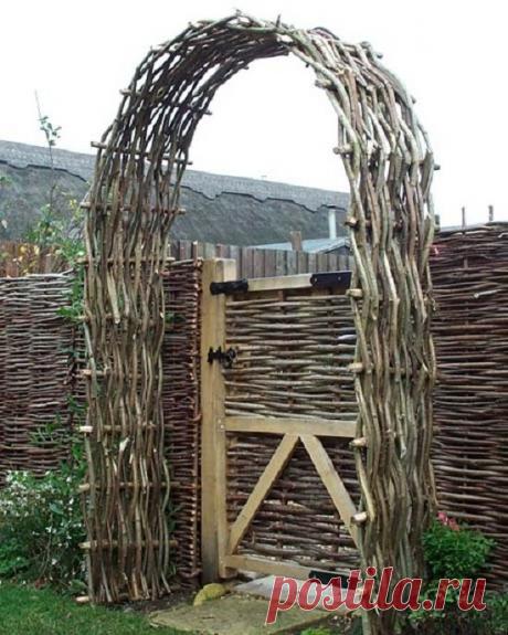 wattle fencing | gardening