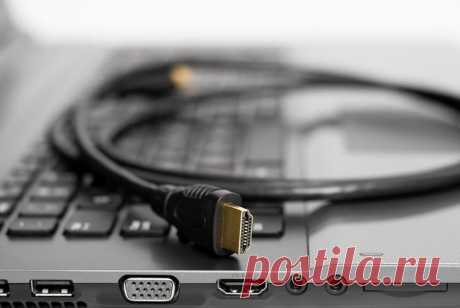 Как подключить телевизор к компьютеру через кабель HDMI на ОС Windows 10