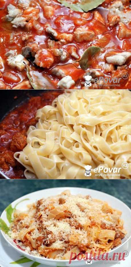 Паста с соусом Аматричана — Рецепт приготовления с фото — Горячие блюда, Мучные блюда