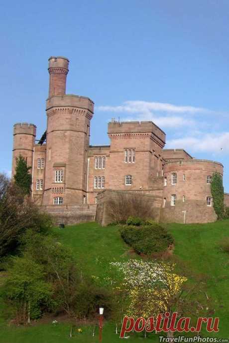 Iverness Castle in Scotland