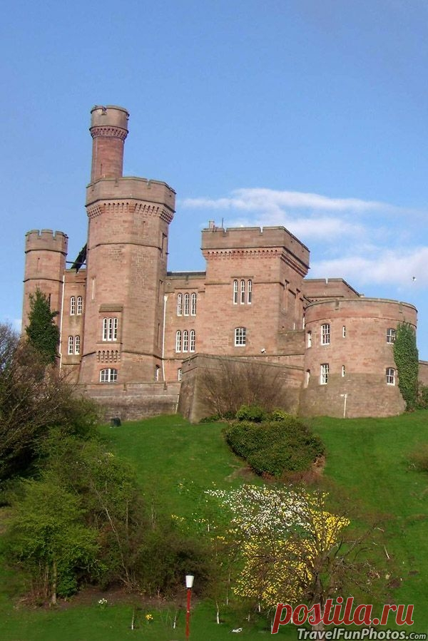 Iverness Castle in Scotland