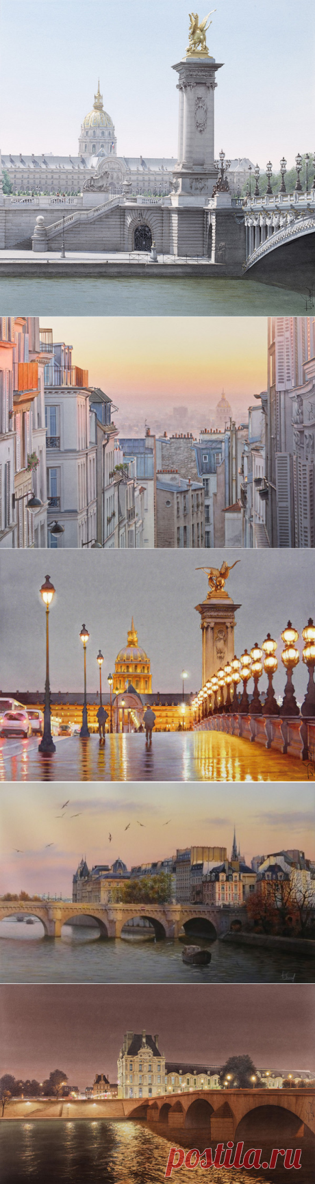 Художник Thierry Duval. – ЖИВОПИСЬ. ИСКУССТВО ХУДОЖНИКОВ ВСЕГО МИРА.
Художник, ты всегда творишь, С веками молча говоришь.
А напиши для нас Париж, Который сам боготворишь.