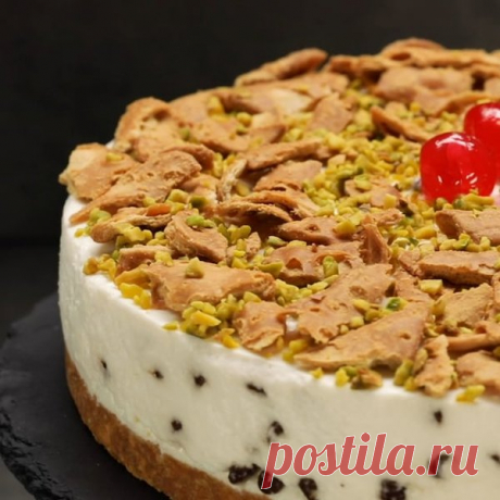 Torta Cannolo senza cottura - Al.ta Cucina