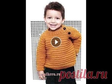 Детский Пуловер Реглан Спицами - 2019 / Children's Pullover Raglan Knitting needles Детский Пуловер Реглан Спицами - 2019 / Children's Pullover Raglan Knitting needles...