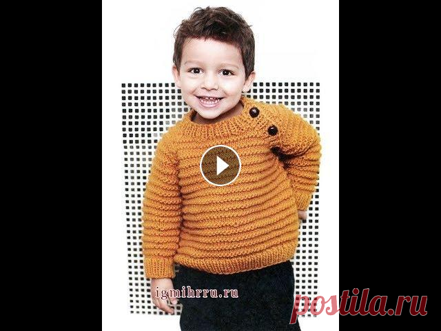 Детский Пуловер Реглан Спицами - 2019 / Children's Pullover Raglan Knitting needles Детский Пуловер Реглан Спицами - 2019 / Children's Pullover Raglan Knitting needles...