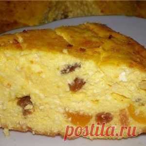 Творожная запеканка без муки и манки