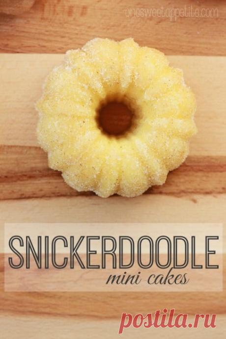 Receta de pastel de Snickerdoodle: un dulce apetito
