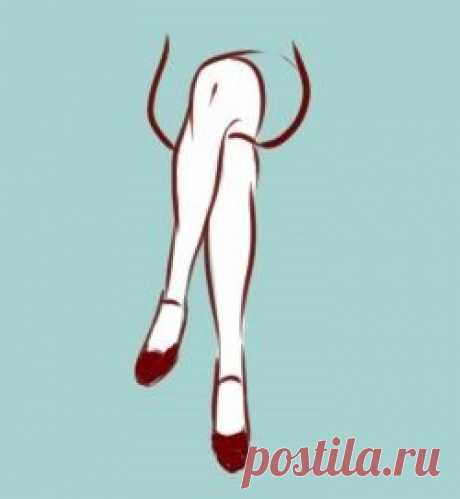 Как узнать характер женщины по ее позе