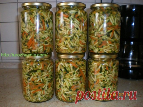 Кабачки по-корейски