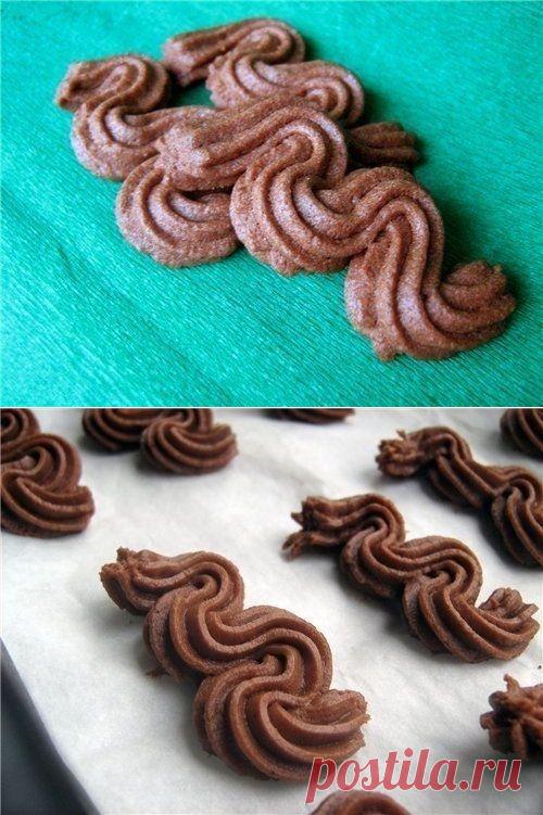 венское шоколадное сабле - рецепт, ингридиенты и фотографии
