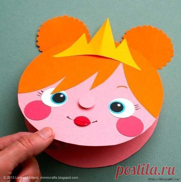 Делаем открытки с детьми — Поделки с детьми