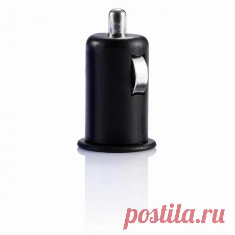 Зарядное устройство USB для автомобиля Micro Car черное