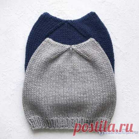 Кото-шапка спицами
Описание: https://vjazalochka.ru/vyazanie-dlya-detej/shapochki-sharfiki/koto-shapka-spicami