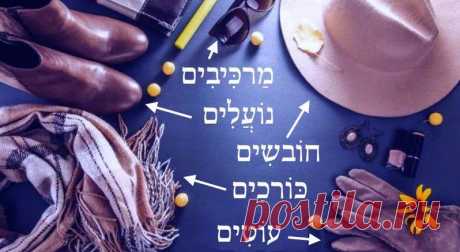 Алгоритм надевания | limud-ivrit