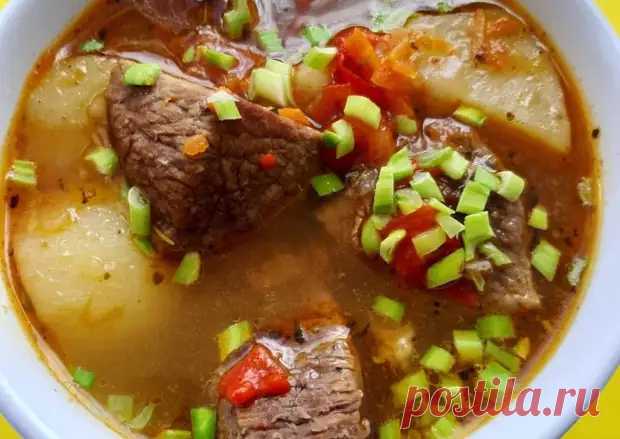 Шурпа по-татарски. Простой, но очень вкусный рецепт - Будет вкусно - Медиаплатформа МирТесен