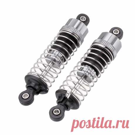 2pcs upgraded aluminum capped oil filled shock absorber damper for hbx 16889 1602 1/16 rc car parts m16100a Sale - Banggood.com