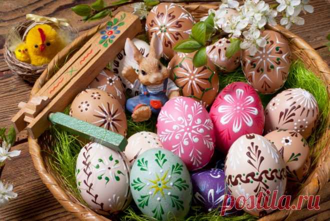 Красим яйца на Пасху - лучшие 10 способов! » Женский Мир