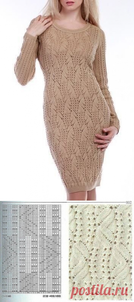 Симпатичный узор для нежного платья