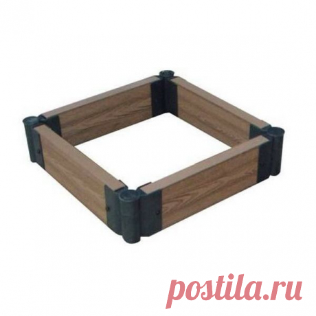 Садовые ограждения : Ограждения д/грядок из ДПК 0,8х2м, комплект