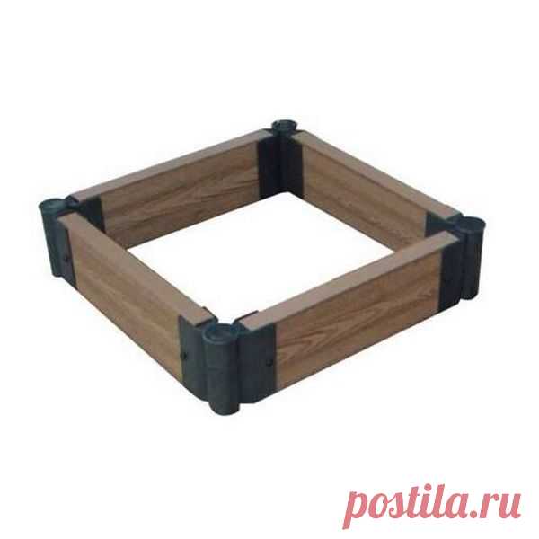 Садовые ограждения : Ограждения д/грядок из ДПК 0,8х2м, комплект