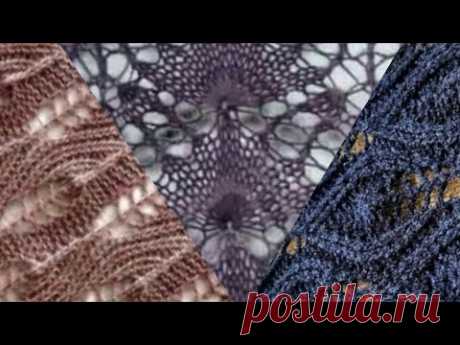 ПРОСТО ШИК!👍11 схем обалденных узоров для вязания спицами JUST CHIC! 11 patterns of awesome patterns