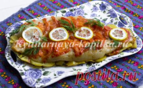 Пангасиус с картошкой в духовке: рецепт с фото