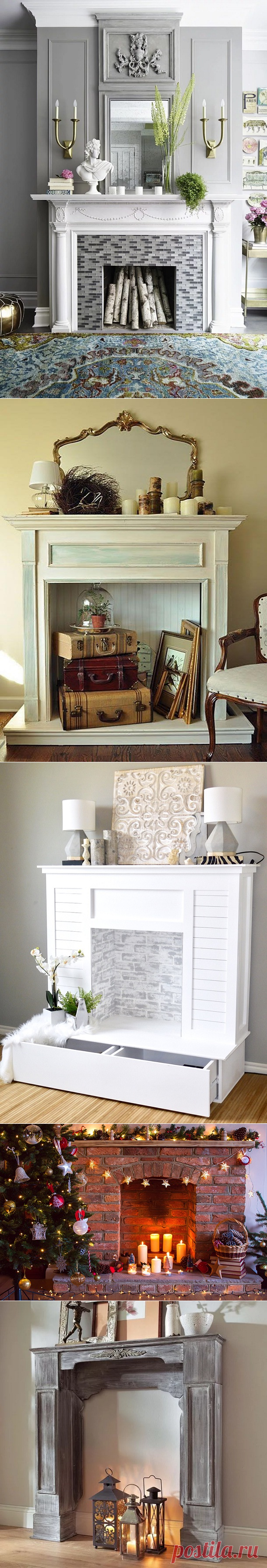 Декоративный камин: уютный интерьер своими руками