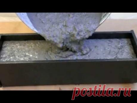 Самый прочный самоуплотняющийся бетон в России (Cheap self compacting UHPC)