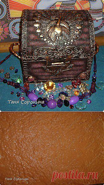 Индийский сундук или сокровищница. Пейп-арт. | Страна Мастеров
