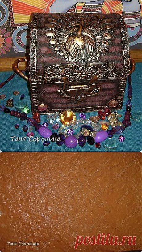 Индийский сундук или сокровищница. Пейп-арт. | Страна Мастеров