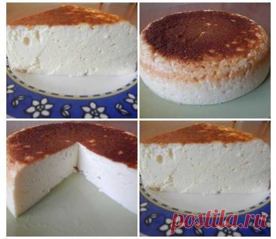 Воздушная запеканка без муки и манки