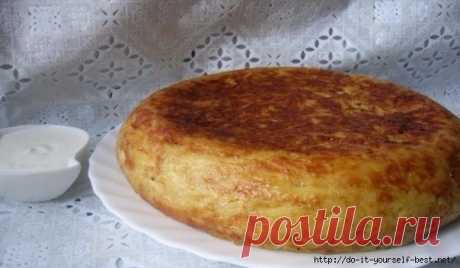 КАРТОФЕЛЬНАЯ ЗАПЕКАНКА С СОСИСКАМИ