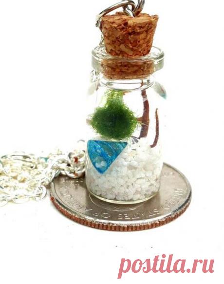 Миниатюрный аквариум как элемент декора