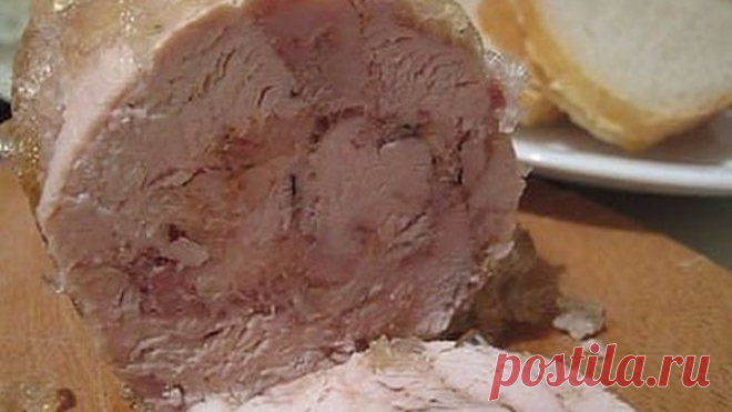 Колбасы и магазинные ветчины прочь, готовим сами вкуснейшую ветчину из курочки!