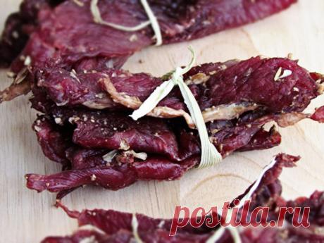 Рецепт Домашнее вяленое мясо (Beef Jerky) в домашних условиях