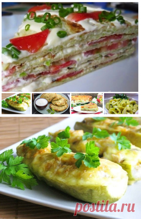 5 рецептов вкусных блюд с кабачками
