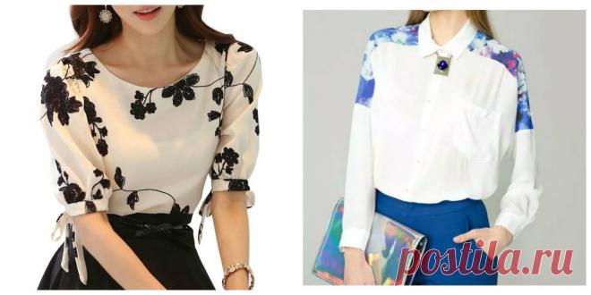 Blusas 2018: tendências de blusas femininas 2018 Os designers oferecem uma variedade de modelos, entre os quais você pode escolher belas opções e fazer combinações interessantes. Em nosso artigo, informaremos sobre a moda de blusas 2018 e designs de blusas 2018.