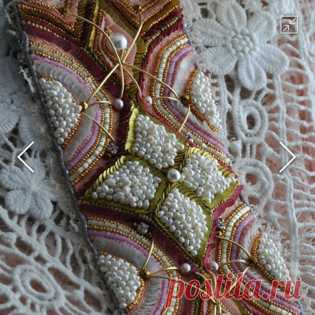 Купить Res. Браслет &quot;Восточная сказка&quot; - розовый, персиково-розовый, жемчужный, золотой, широкий браслет