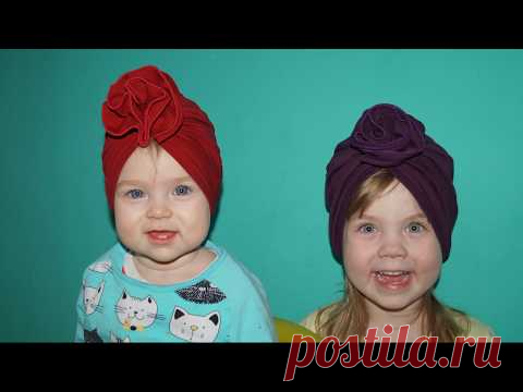Как сшить шапку тюрбан  SEW NON-STOP