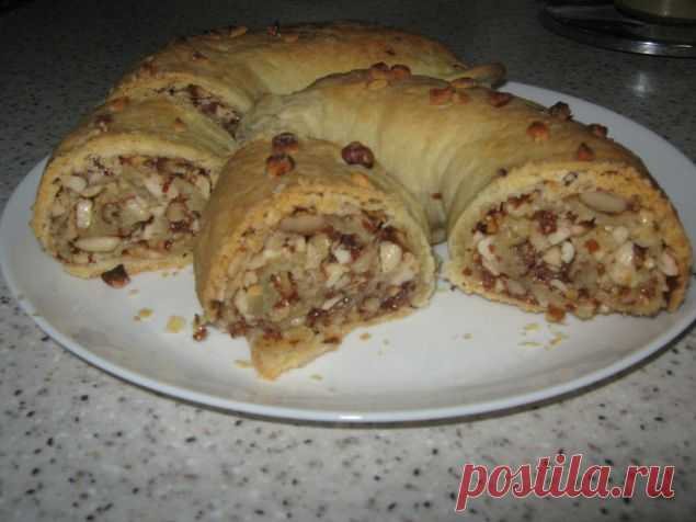 Барурик - ореховый рулет ( армянская кухня ) / Выпечка / Nakyxne.com - социальная сеть для поваров, вкусные рецепты с фото