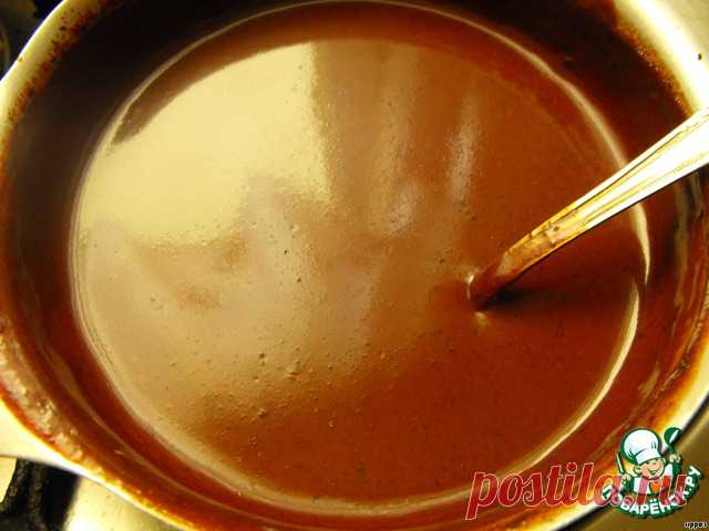 Мягкий шоколадный крем