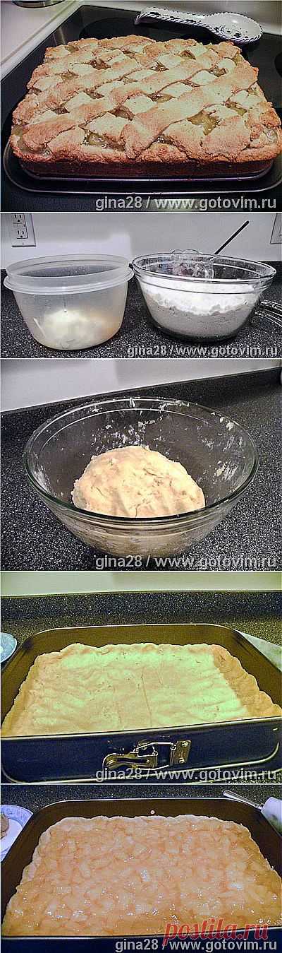 Пирог с ананасовой начинкой. -рецепт / Готовим.РУ