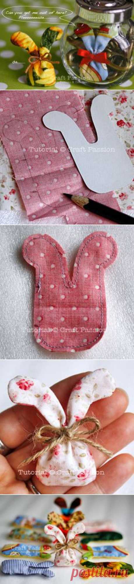 Зайчики-саше. Из Интернет-копилки / Интересные идеи декора / PassionForum - мастер-классы по рукоделию