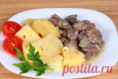 Лосятина тушеная - Простые рецепты Овкусе.ру