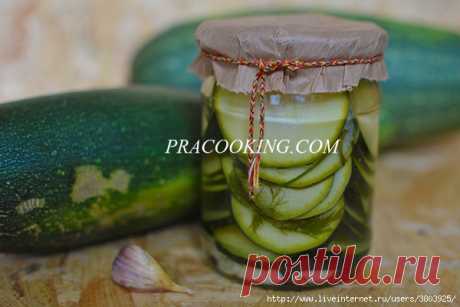 Маринуем кабачки по-болгарски на зиму
