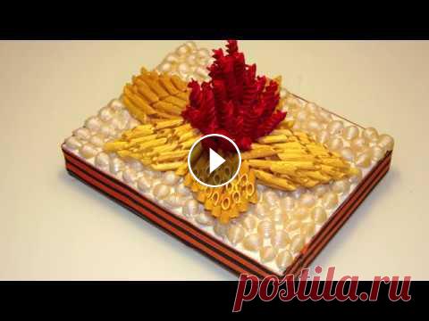 Поделка к 9 мая - Вечный огонь Поделка в садик к 9 мая - 