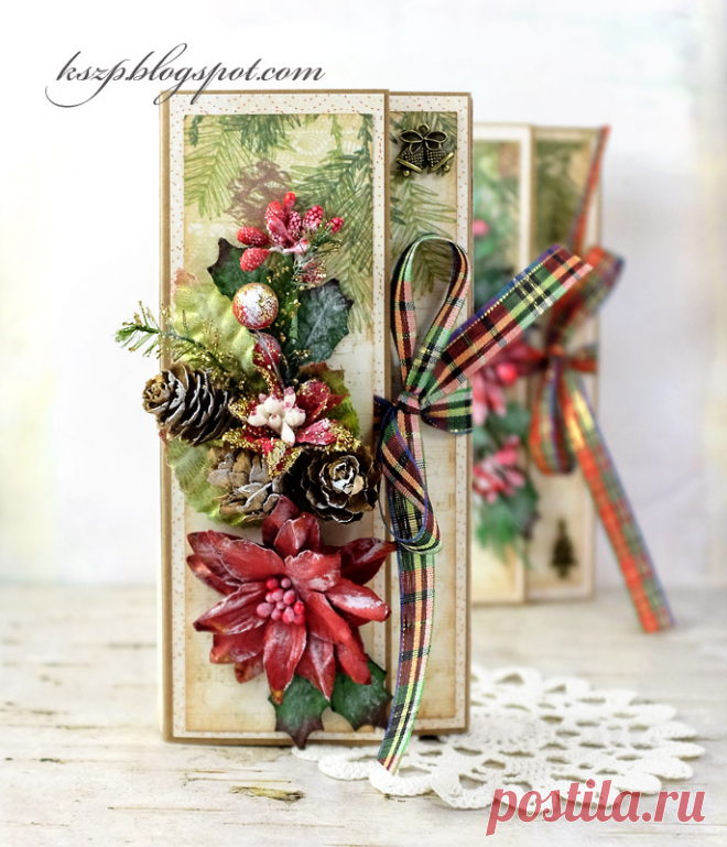 Wild Orchid Crafts: Chocolate Christmas Cards