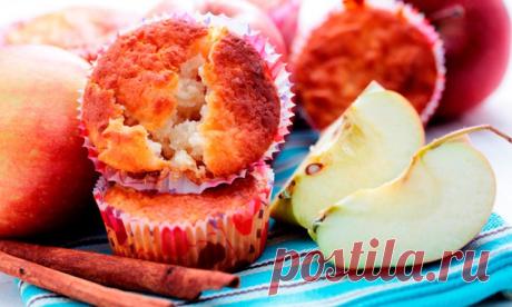 ПП-десерт: кексы с яблоками - Советы на каждый день