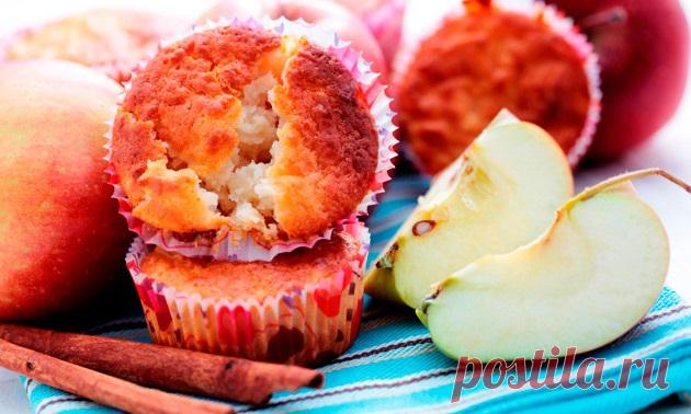 ПП-десерт: кексы с яблоками - Советы на каждый день