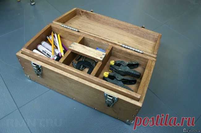 Ящик для инструмента - 4 варианта изготовления